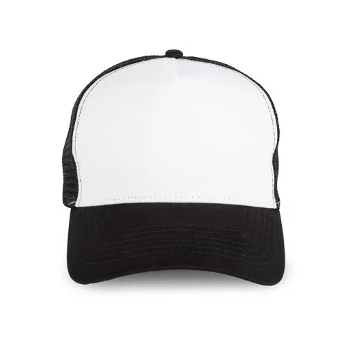 Casquette trucker – 5 panneaux blanc 1 Casquette trucker - 5 panneaux