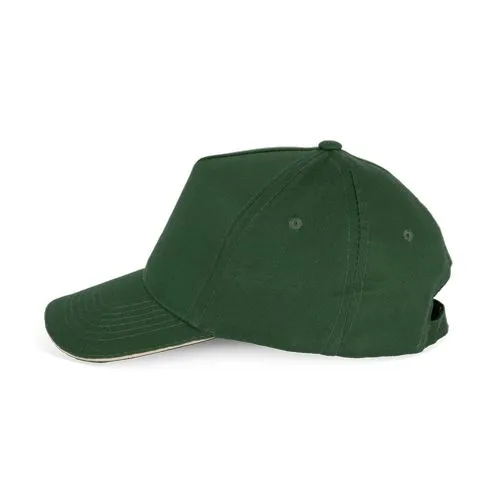 Casquette enfant avec sandwich contrasté - 5 panneaux
