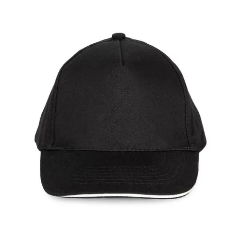 Casquette enfant avec sandwich contrasté - 5 panneaux