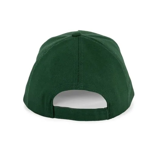 Casquette enfant en coton – 5 panneaux vert forêt 3 Casquette enfant en coton - 5 panneaux