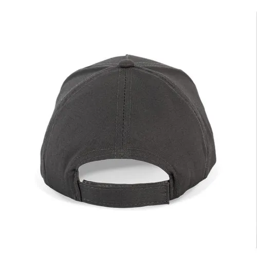 Casquette enfant en coton – 5 panneaux gris foncé 3 Casquette enfant en coton - 5 panneaux