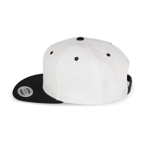 Casquette visière plate - 6 panneaux