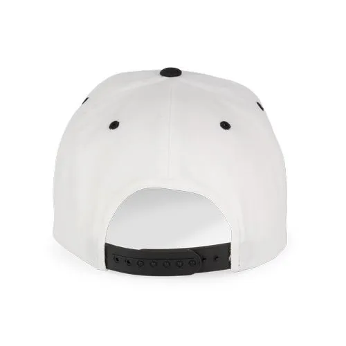 Casquette visière plate - 6 panneaux