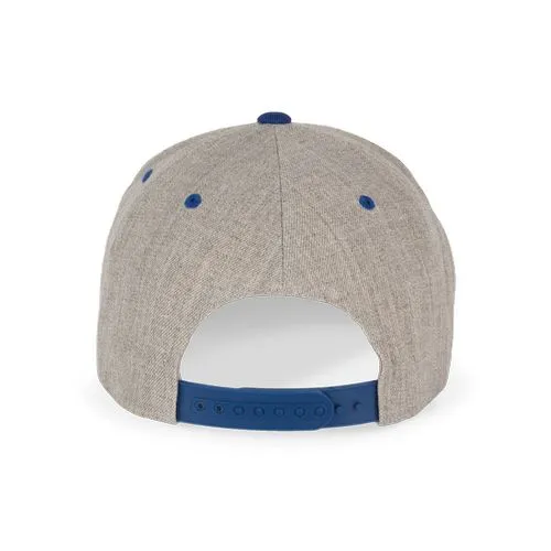 Casquette visière plate – 6 panneaux bleu royal 4 Casquette visière plate - 6 panneaux