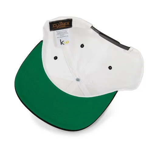 Casquette visière plate - 6 panneaux