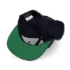 Casquette visière plate – 6 panneaux bleu marine 1 Casquette visière plate - 6 panneaux