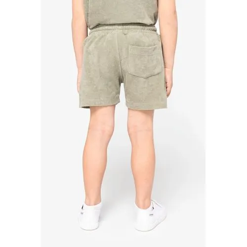 Short écoresponsable en éponge garçon