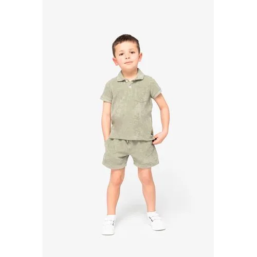 Short écoresponsable en éponge garçon