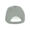 Casquette écoresponsable effet déchiré unisexe vert amande délavé 3 Casquette écoresponsable effet déchiré unisexe