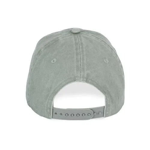 Casquette écoresponsable effet déchiré unisexe vert amande délavé 3 Casquette écoresponsable effet déchiré unisexe