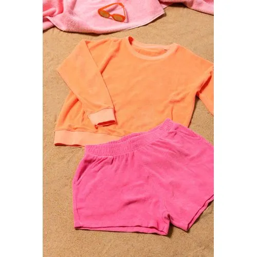 Sweat-shirt écoresponsable en éponge femme