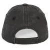 Casquette écoresponsable délavée unisexe noir délavé 3 Casquette écoresponsable délavée unisexe
