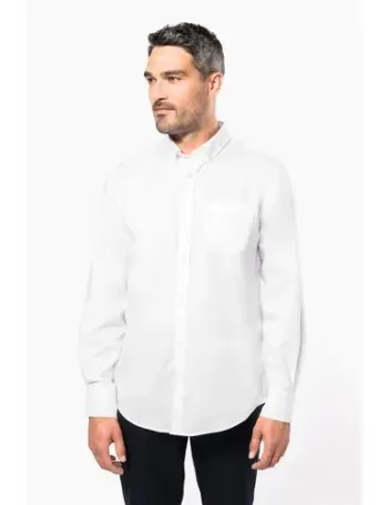 Chemise manches longues sans repassage