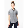 Chemise Oxford manches courtes femme