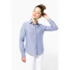 Chemise Oxford manches longues femme