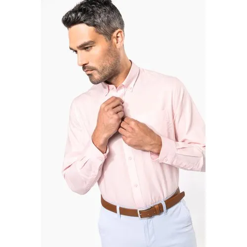 Chemise Oxford manches longues