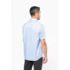 Chemise micro-sergé manches courtes sans repassage