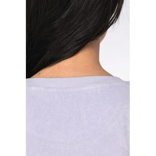 Sweat-shirt écoresponsable en éponge femme