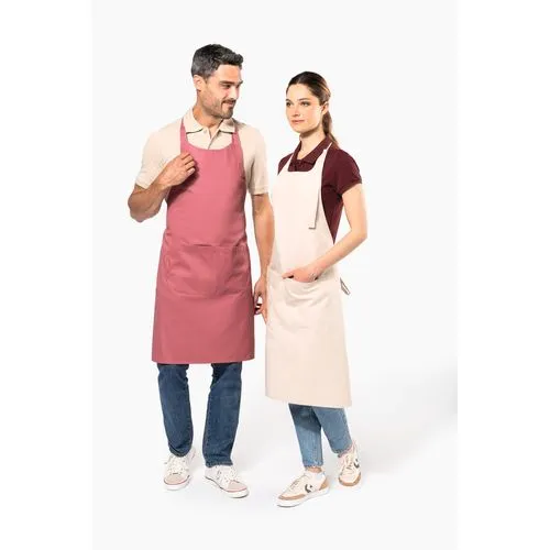 Tablier coton avec poche