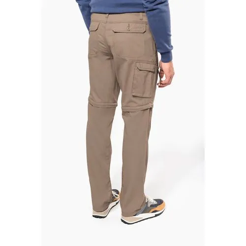 Pantalon 2 en 1 multipoches homme