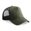 Casquette filet junior réglable à l’arrière noir 1 Casquette filet junior réglable à l'arrière