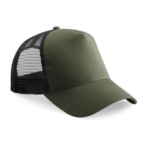 Casquette filet junior réglable à l’arrière noir 1 Casquette filet junior réglable à l'arrière