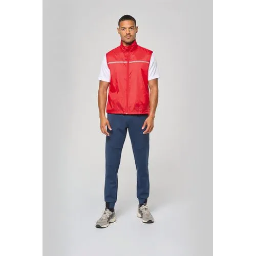 Runner - gilet d'entraînement dos filet unisexe