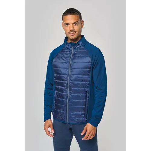 Veste sport bi-matière unisexe