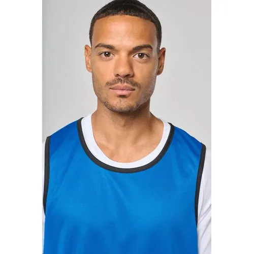 Chasuble de rugby réversible unisexe