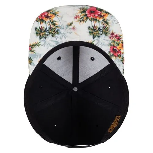 Casquette floral snapback vert menthe 3 Casquette floral snapback