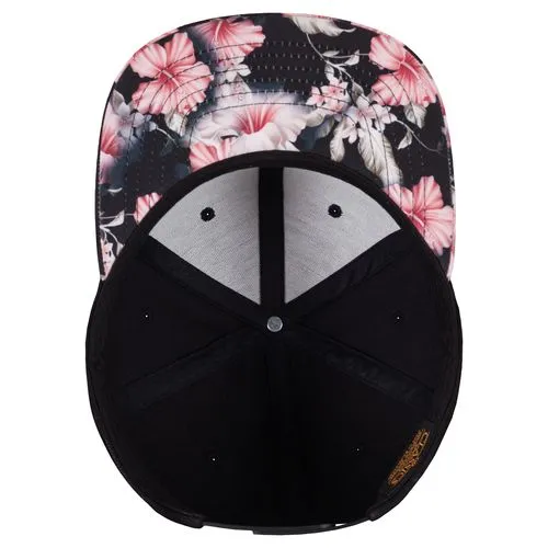 Casquette floral snapback