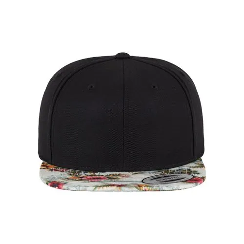 Casquette floral snapback vert menthe 1 Casquette floral snapback