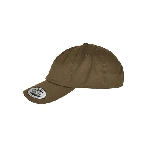 Casquette en coton organique olive foncé 3 Casquette en coton organique
