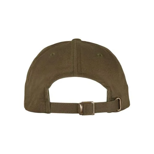 Casquette en coton organique olive foncé 4 Casquette en coton organique