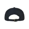 Casquette dad cap en polyester recyclé bleu marine 4 Casquette dad cap en polyester recyclé