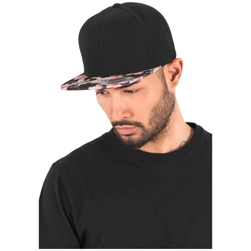 Casquette floral snapback