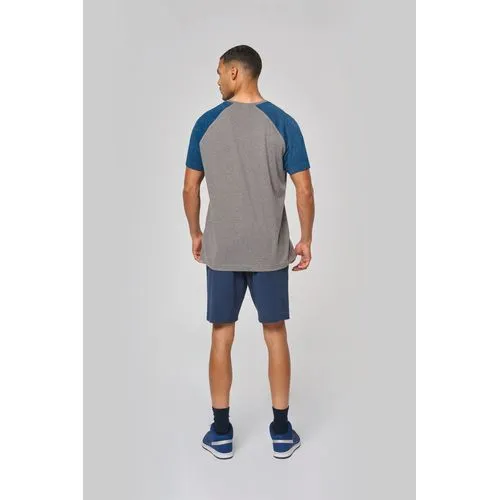T-shirt triblend bicolore sport manches courtes unisexe 4 T-shirt triblend bicolore sport manches courtes unisexe