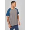 T-shirt triblend bicolore sport manches courtes unisexe 2 T-shirt triblend bicolore sport manches courtes unisexe