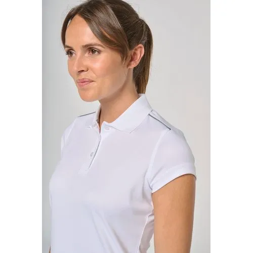 Polo manches courtes femme