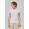 Polo manches courtes femme