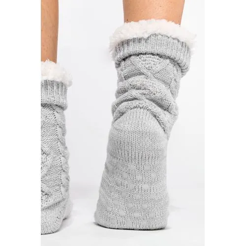 Chaussettes lounge doublées sherpa