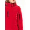 Parka softshell doublée capuche femme