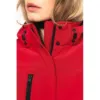 Parka softshell doublée capuche femme