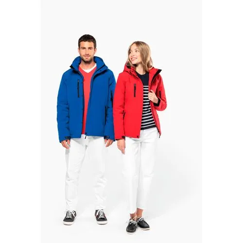 Parka softshell doublée capuche homme