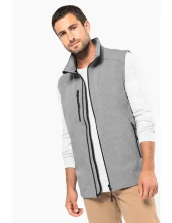 Bodywarmer softshell homme
