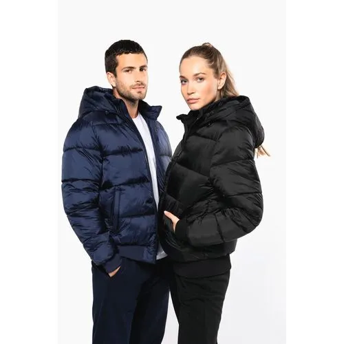 Veste unisexe ripstop recyclée à capuche