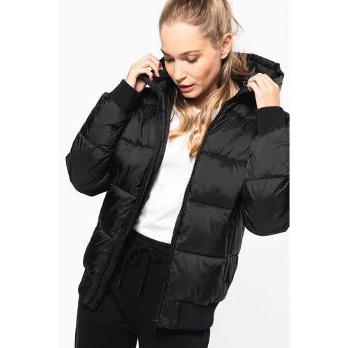 Veste unisexe ripstop recyclée à capuche