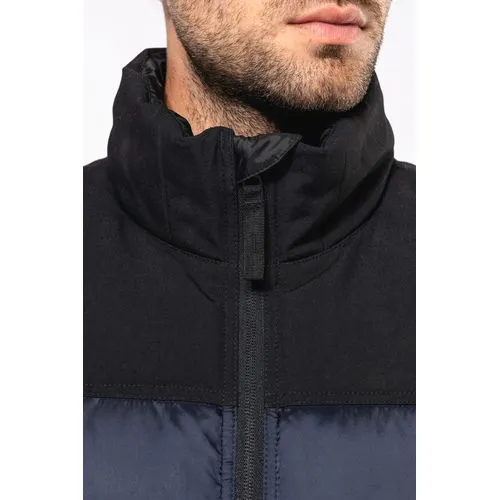 Bodywarmer matelassé bi-ton unisexe