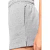 Short écoresponsable molleton non gratté femme