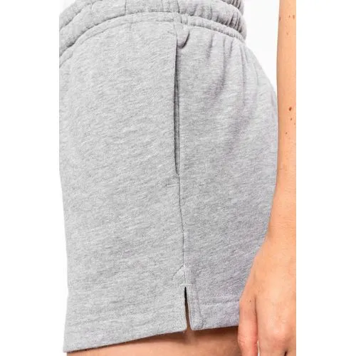Short écoresponsable molleton non gratté femme